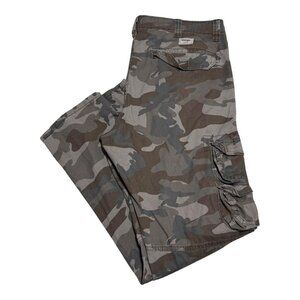 Wrangler Regular Taper‎ Cotton Blend Cargo Camouflage Pants Men’s 38x32